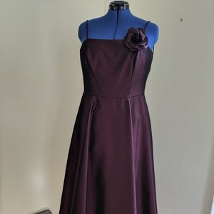 Ann Taylor Burgundy Gown